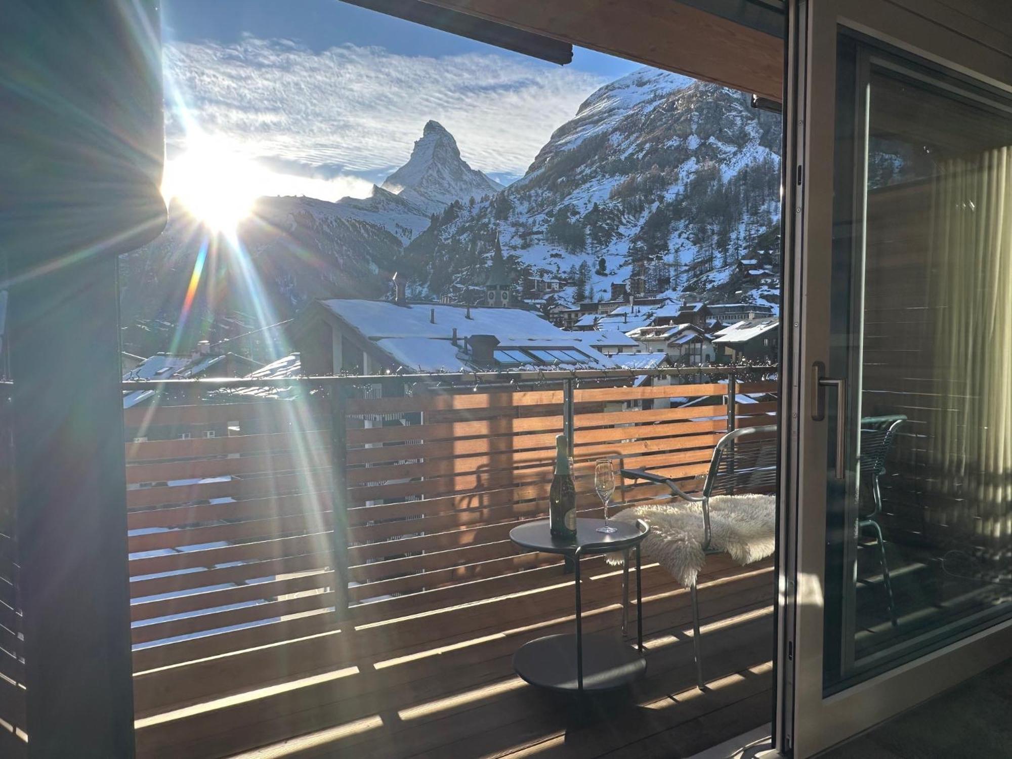 Ascot Penthouse 160 M2 Matterhorn View Zermatt Exterior foto